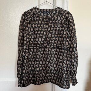 “Falbali” silk blouse/shirt by Soeur
